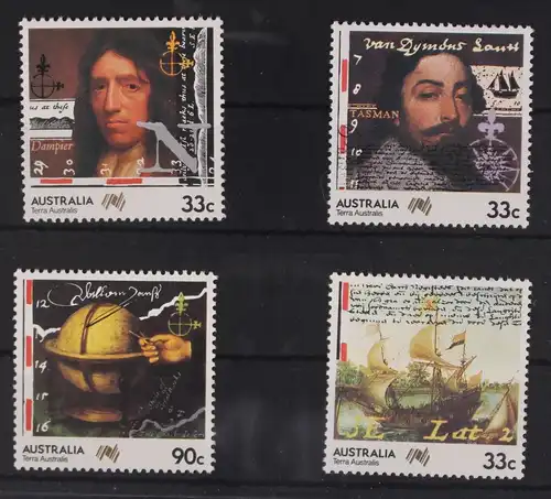 Australien 927-930 postfrisch Schifffahrt #GA870