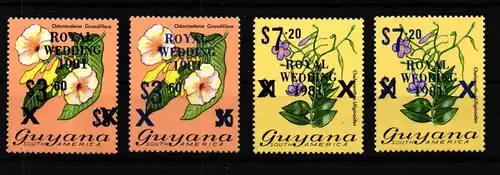 Guyana 616 a, b-617 a, b postfrisch #GF063