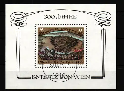 Österreich Block 6 gestempelt #GB931