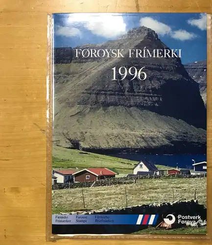 Färöer Jahresmappe 1996 postfrisch #HC220