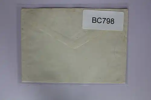 BRD 198 auf Brief als Einzelfrankatur portogerechte Drucksache #BC798