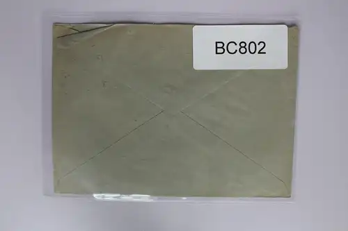 BRD 212 auf Brief als Mehrfachfrankatur 10% überfrankiert #BC802