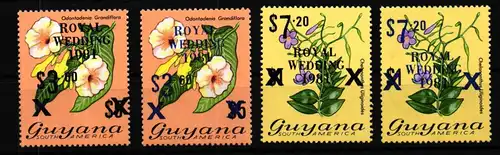 Guyana 616 a, b-617 a, b postfrisch #GF065