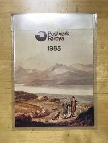 Färöer Jahresmappe 1985 postfrisch #HC232