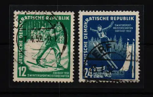 DDR 298-299 gestempelt #GF110
