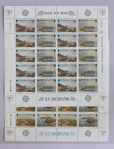 Großbritannien Guernsey 307-310 postfrisch als Kleinbogensatz #GF401