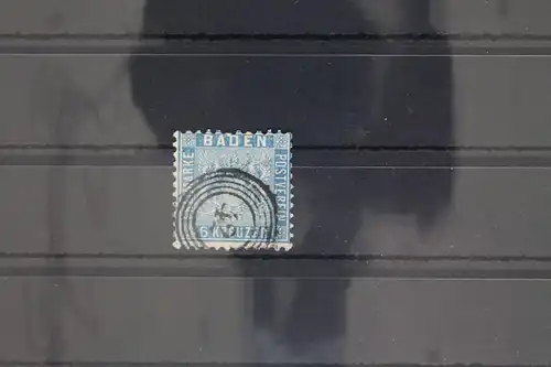 Baden 14 gestempelt N5 42, gute Zähnung #GA016