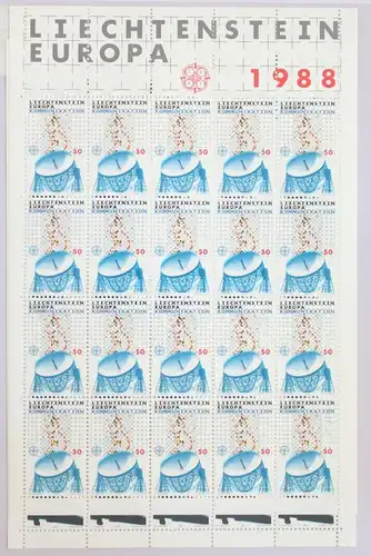 Liechtenstein 937-938 postfrisch als Kleinbogensatz #GK779