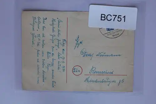 Bund 121-122 auf Postkarte (Herbstmesse) #BC751