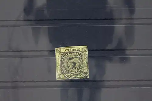 Baden 2 gestempelt 4seitig sehr gut geschnitten, #GH920