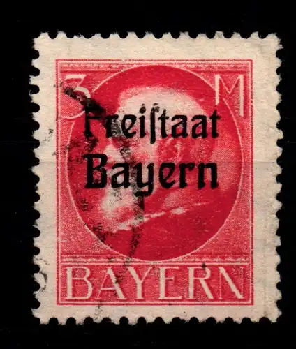 Bayern 167A gestempelt gepr. Infla #GL417