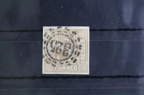 Bayern 11 gestempelt breitrandig - dünne Stelle, oMR 325 #GH886