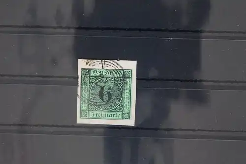 Baden 3 gestempelt N5, oben und unten berührt #GH937