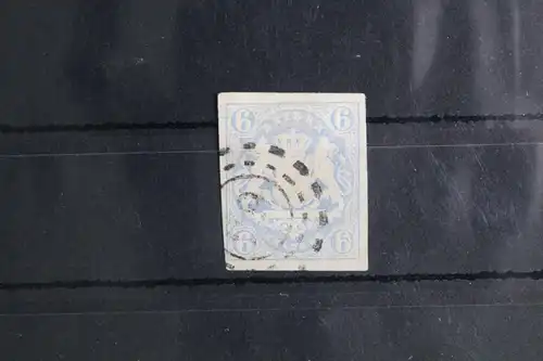 Bayern 16 gestempelt breitrandig, oMR nicht bestimmbar #GH913