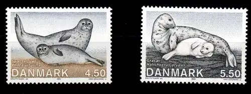 Dänemark 1417-1418 postfrisch Meerestiere #GJ687