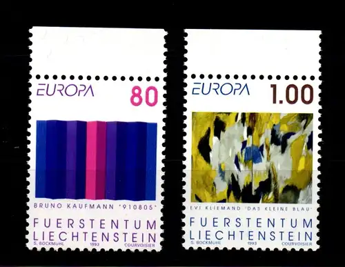 Liechtenstein 1054-1055 postfrisch #GK863