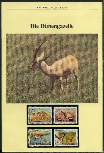 Libyen 1987 WWF Dünengazelle #GI389