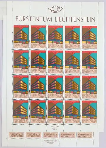 Liechtenstein 984-985 postfrisch als Kleinbogensatz #GK777