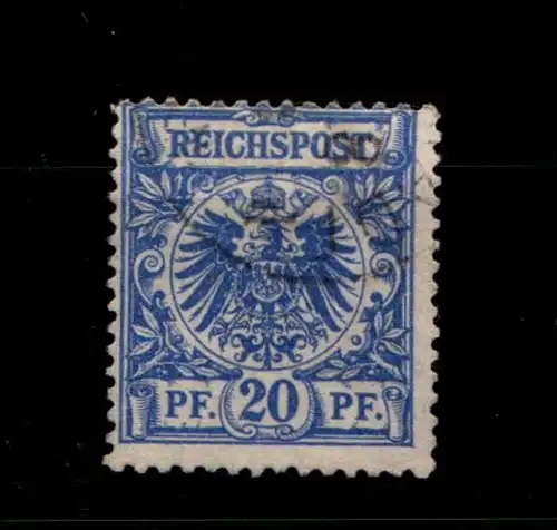 Deutsches Reich 48a gestempelt gepr. Zenker BPP #GM394