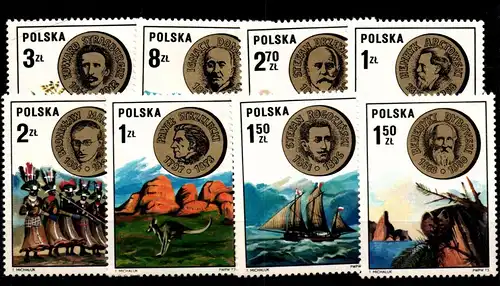 Polen 2281-2288 postfrisch Wissenschaft #GJ784