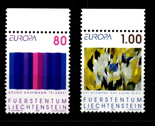 Liechtenstein 1054-1055 postfrisch #GK861