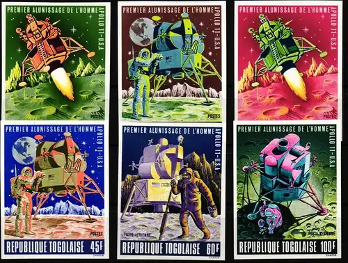 Togo 703 B-708 B postfrisch #GK600