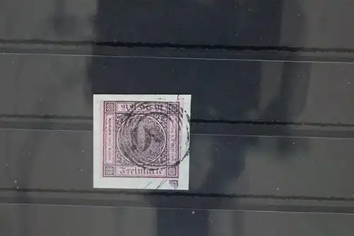 Baden 4b gestempelt N5, tiefst gepr. Stegmüller BPP #GH940