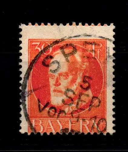 Bayern 99 Typ II gestempelt gepr. Infla #GL261