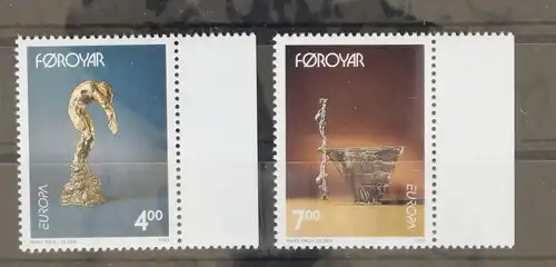 Färöer 248-249 postfrisch Europa Zeitgenössische Kunst #GK803