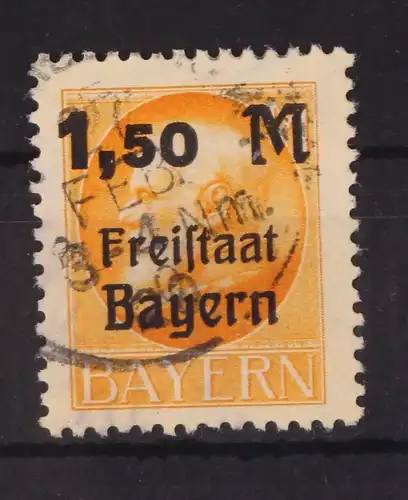 Bayern 175 A gestempelt gepr. Infla #GL146