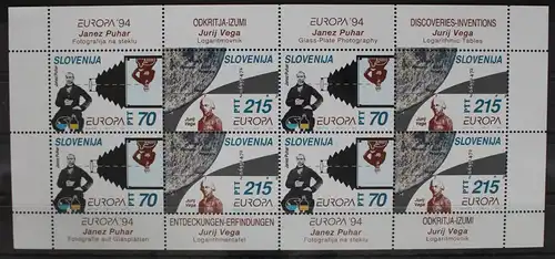 Slowenien 80-81 postfrisch als Kleinbogen #FW201