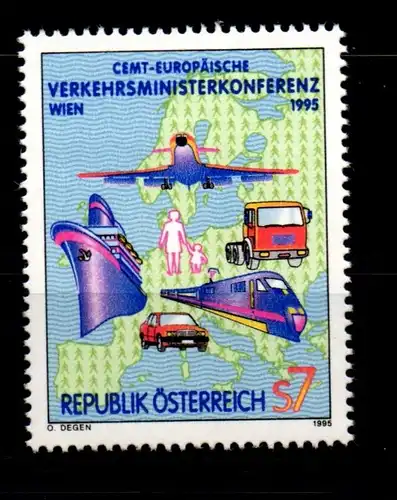 Österreich 2159 postfrisch Verkehr #GJ814