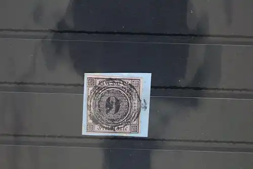 Baden 4 gestempelt N5 links berührt auf Briefstück #GH943