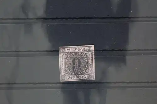 Baden 4 gestempelt N5, sehr gut geschnitten #GH956