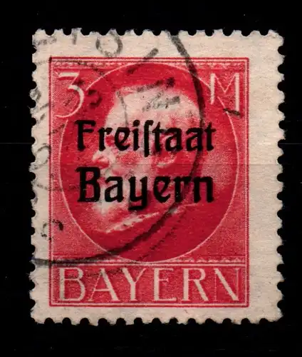 Bayern 167A gestempelt gepr. Infla #GL413