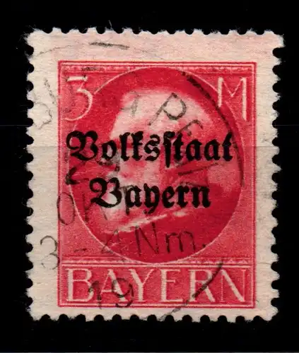 Bayern 130 IIA gestempelt gepr. Infla #GL435