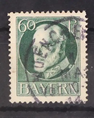 Bayern 102 Typ I gestempelt gepr. Infla #GL109