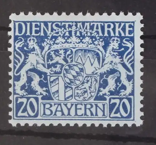 Bayern Dienstmarken postfrisch #GL156