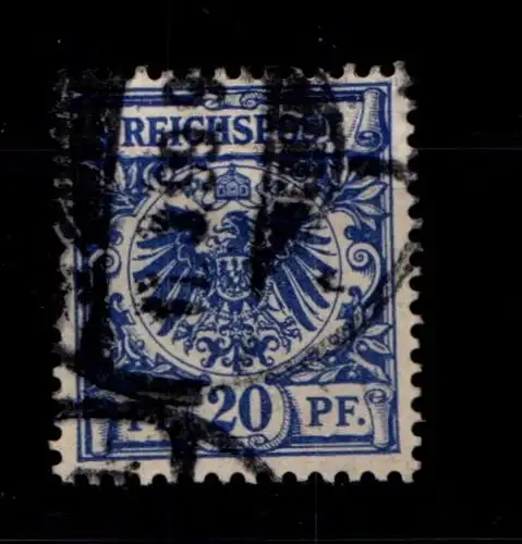 Deutsches Reich 48d gestempelt tiefst gepr. Zenker BPP #GN628