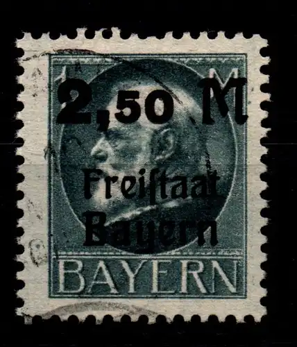 Bayern 176 A gestempelt gepr. Infla #GL280