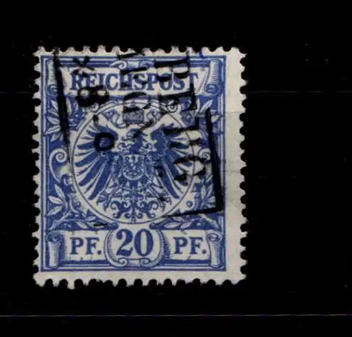 Deutsches Reich 48a gestempelt gepr. Wiegand BPP #GM419