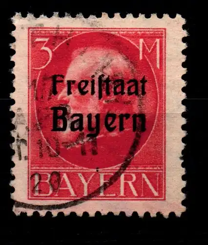 Bayern 167A gestempelt gepr. Infla #GL419