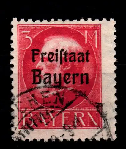Bayern 167A gestempelt gepr. Infla #GL414