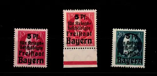 Bayern 171-173 postfrisch #GL486