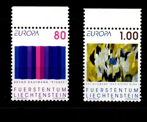 Liechtenstein 1054-1055 postfrisch #GK860