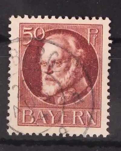 Bayern 101 Typ I gestempelt gepr. Infla #GL128