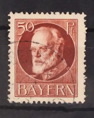 Bayern 101 Typ I gestempelt gepr. Infla #GL135