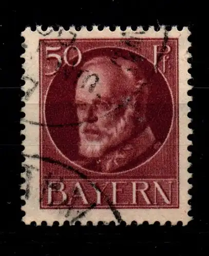 Bayern 101 Typ I gestempelt gepr. Infla #GL184