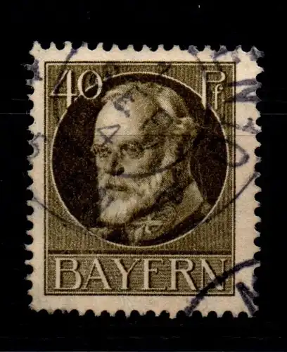 Bayern 100 Typ I gestempelt gepr. Infla #GL203