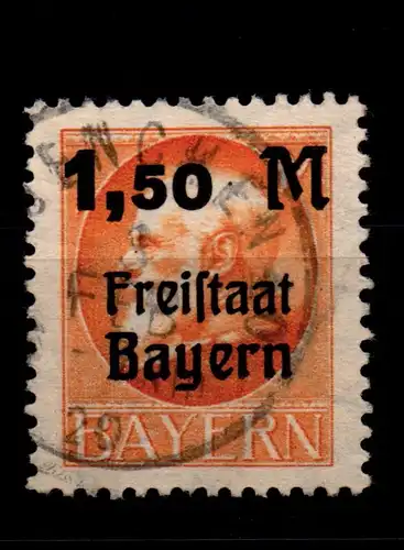 Bayern 175 A gestempelt gepr. Infla #GL304